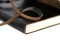 miniature Carnet de voyage en cuir noir