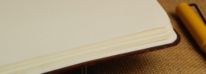 carnet pages vierges