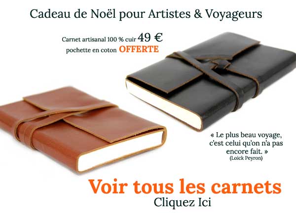 Carnet de voyage, idée de cadeau pour voyageur