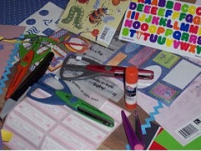scrapbooking materiel